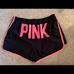 Pink Logo Shorts